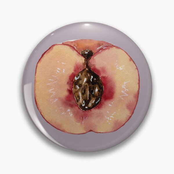 Item preview, Nectarines are the better Peaches - Watercolor Painting designed and sold by Pattokarts.