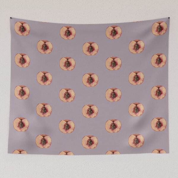 Item preview, Nectarines are the better Peaches - Watercolor Painting designed and sold by Pattokarts.
