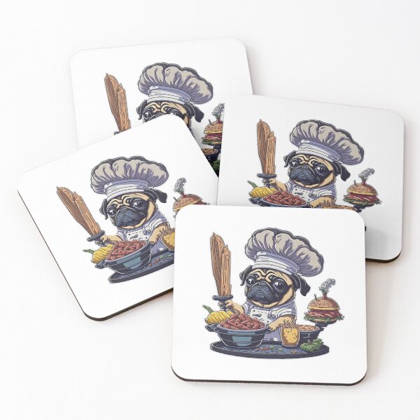 Item preview, Pug in the kitchen designed and sold by Pug-Obsession.