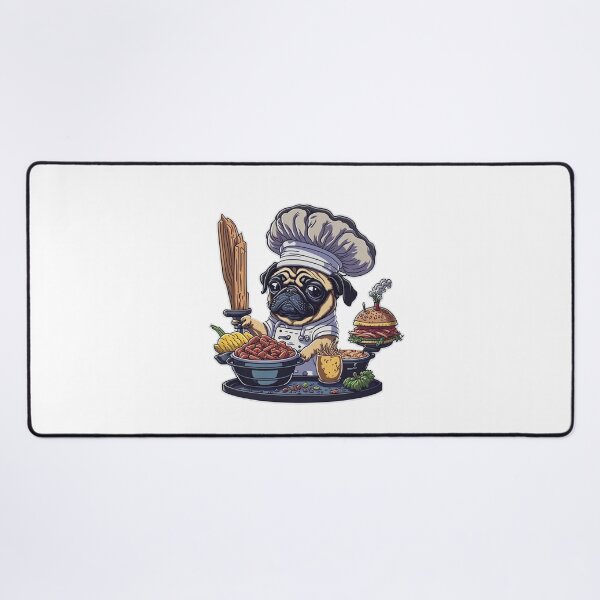 Item preview, Pug in the kitchen designed and sold by Pug-Obsession.