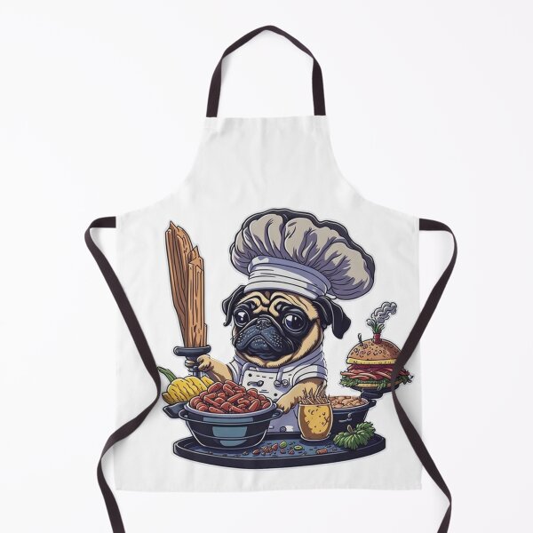 Item preview, Pug in the kitchen designed and sold by Pug-Obsession.