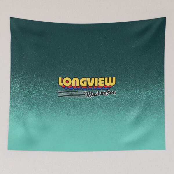 Item preview, Longview, Washington | Retro Stripes designed and sold by retroready.