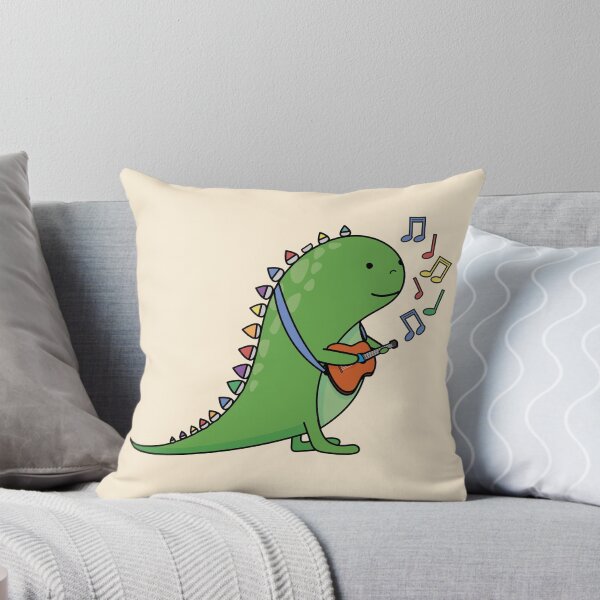 Item preview, Dinosaur Picksaur playing guitar designed and sold by cute-tees.