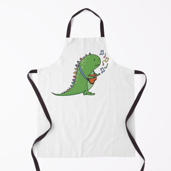 Item preview, Dinosaur Picksaur playing guitar designed and sold by cute-tees.