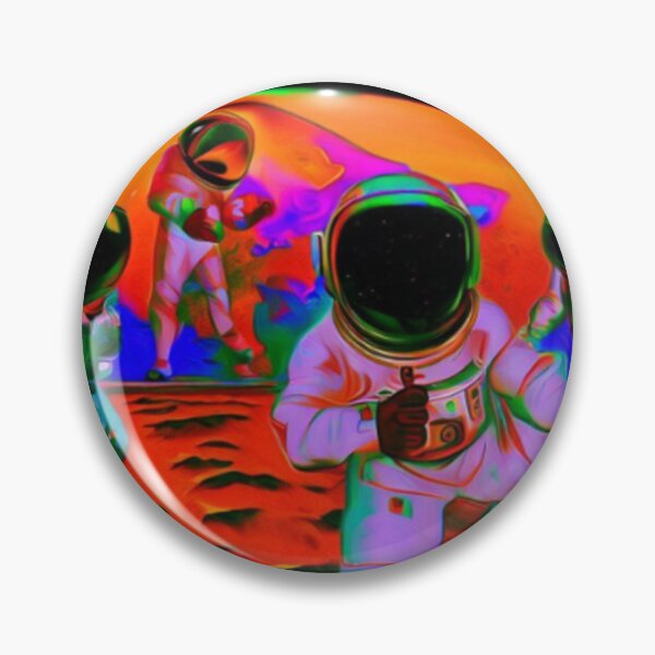 Item preview, Astronaut dance party on the surface of Mars designed and sold by FashionHomeCo.