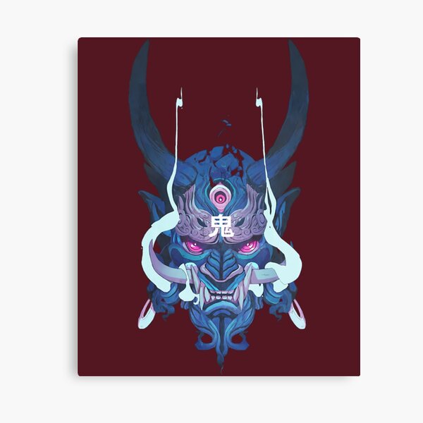 Oni Canvas Prints for Sale Redbubble