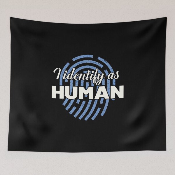 Item preview, I Identify As Human designed and sold by bettercolors.