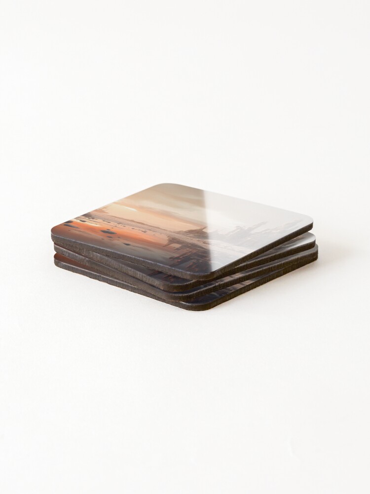 Thumbnail 4 of 5, Coasters (Set of 4), The Spectral designed and sold by RicoInStudios.