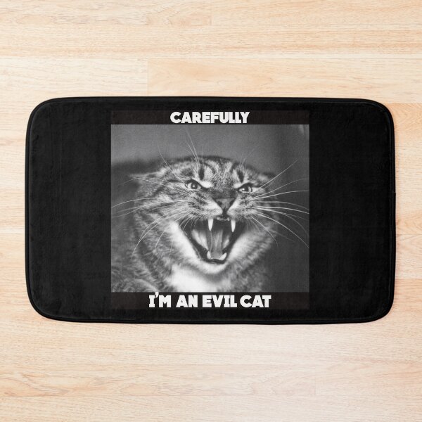 Item preview, i’m an evil cat. portrait cat. designed and sold by Ireneart369.