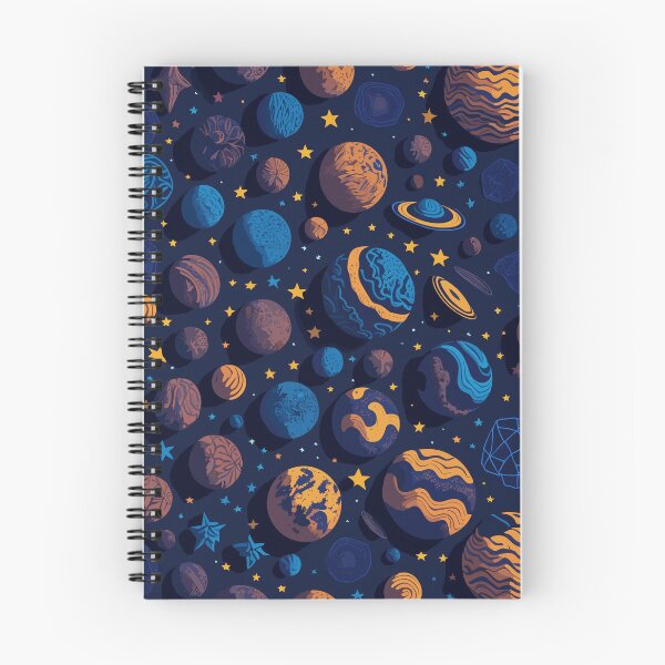 Item preview, Cosmic Seamless Pattern | Digital Planet Illustrations designed and sold by InnovativeGFX.