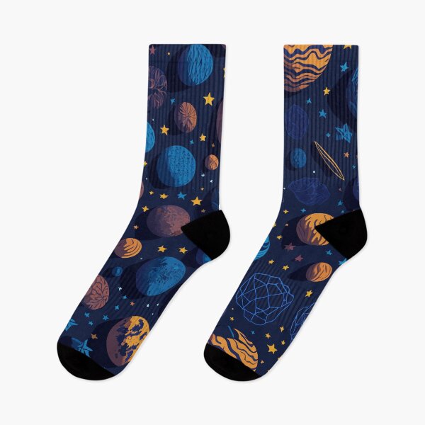 Item preview, Cosmic Seamless Pattern | Digital Planet Illustrations designed and sold by InnovativeGFX.