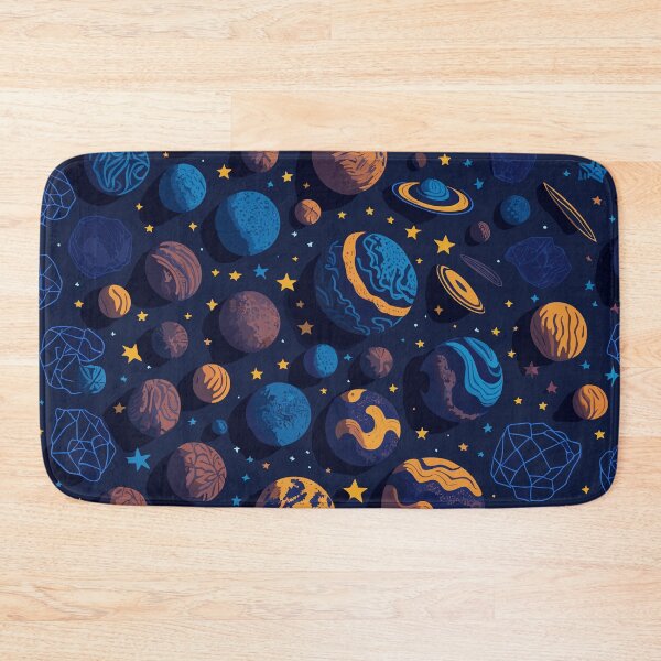 Item preview, Cosmic Seamless Pattern | Digital Planet Illustrations designed and sold by InnovativeGFX.