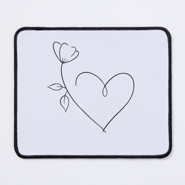 Item preview, BlossomHeart: Whimsical Flower with Heart Artwork designed and sold by Epic Design Trix.
