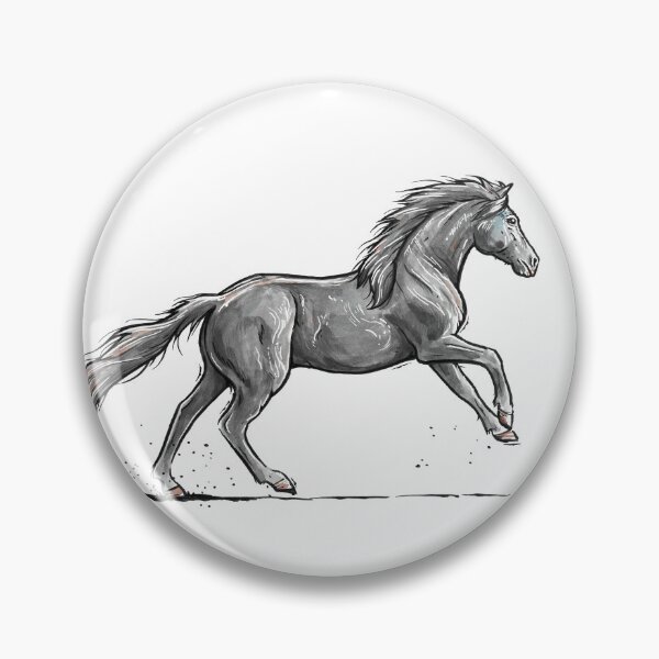 Artikelvorschau, Schwarzes Pferd Galopp entworfen und verkauft von Motivburg.