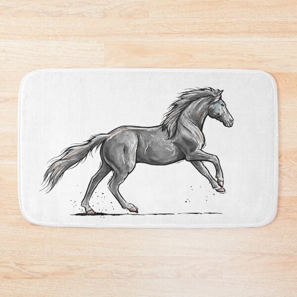 Item preview, Black horse gallop designed and sold by Motivburg.