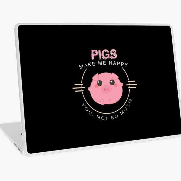 Piggy Laptop Skins Redbubble - furious jumper roblox piggy chapitre 10