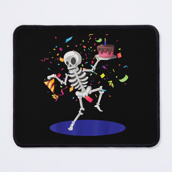 Item preview, Funny Halloween Birthday Party Halloween Skeleton Birthday  designed and sold by KimberlyKroll.