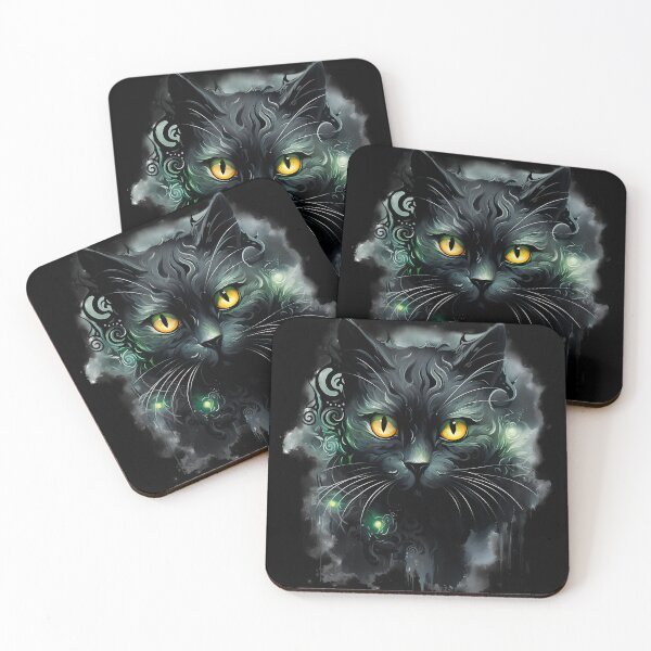 Item preview, Emerald Eyed Cat The Hypnotic Feline designed and sold by DarkScienses.