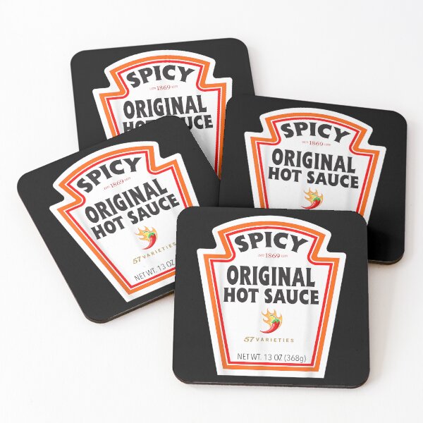 Item preview, Halloween Matching Costume Spicy Chili Sauce Bottle Label  designed and sold by KimberlyKroll.