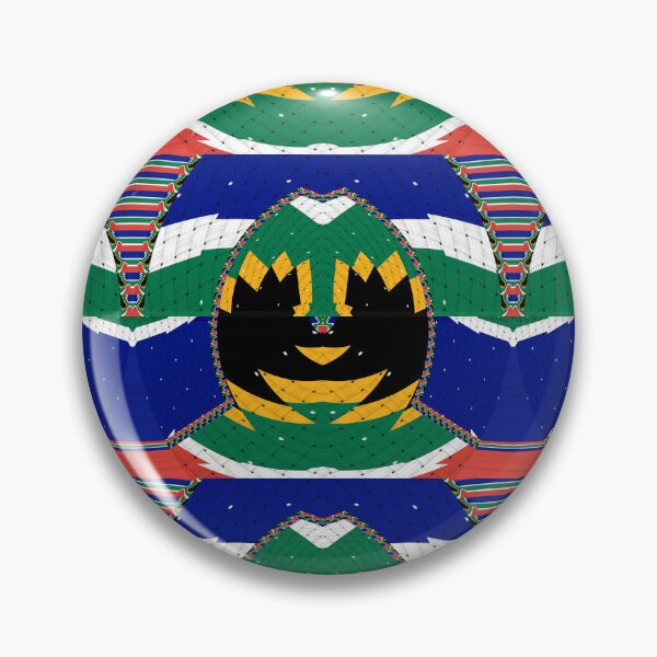 Item preview, Attractive original abstract geometric artwork, inspired by the South African flag in a vintage style. designed and sold by Ralek.