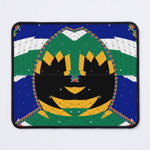 Item preview, Attractive original abstract geometric artwork, inspired by the South African flag in a vintage style. designed and sold by Ralek.