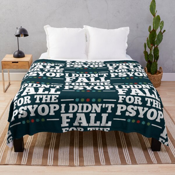 Item preview, I Didn_t Fall for the Psyop Anti-Government Tyranny designed and sold by huanmom2.