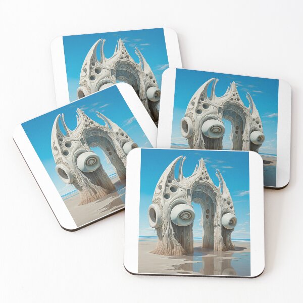 Item preview,  Surreal dreamscapes - a fossil gate designed and sold by ArtMysterious.