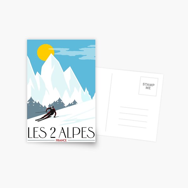 Item preview, Travel - Les 2 Alpes Ski Resort - France designed and sold by Une Affaire de Filles.