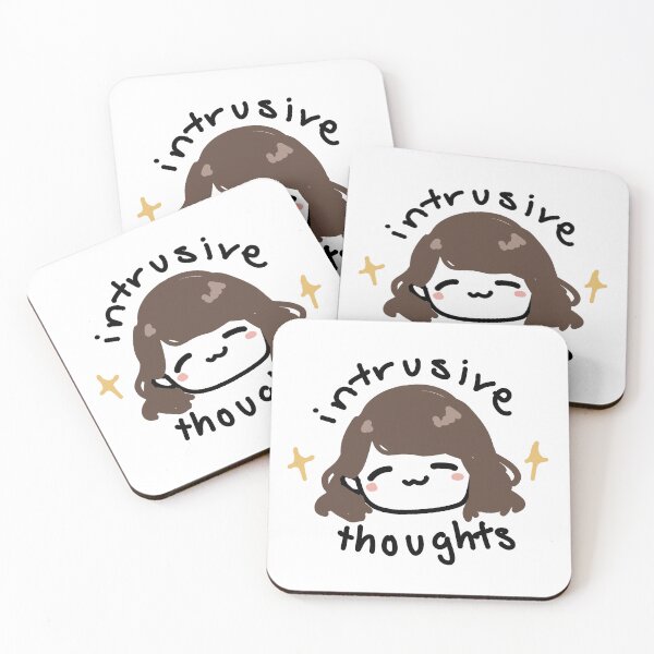 Item preview, intrusive thoughts designed and sold by ricebunni8.