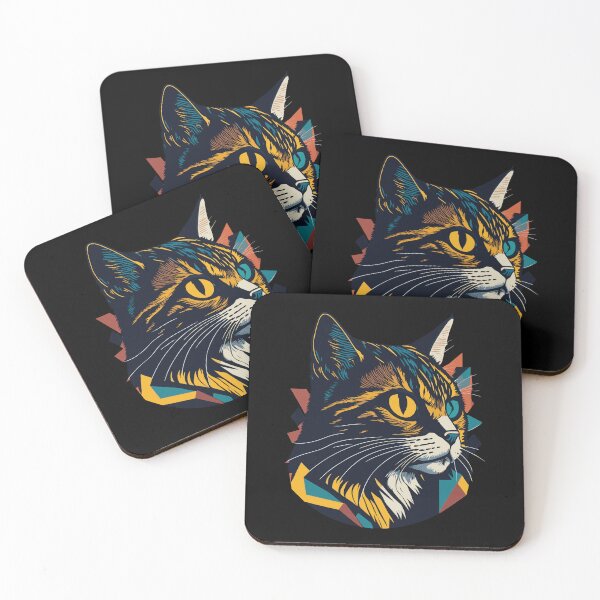 Item preview, Cool Cat Graphic Illustration Design designed and sold by The Funscape Store.