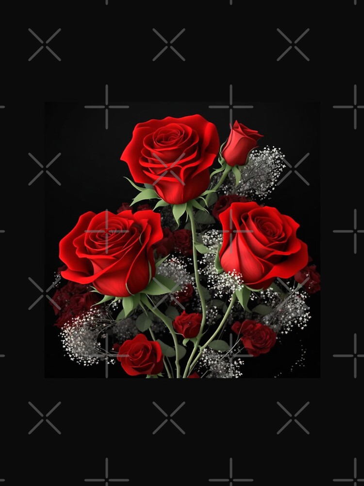 Thumbnail 4 of 4, iPhone Case, Beautiful Red Roses designed and sold by southerndoll67.