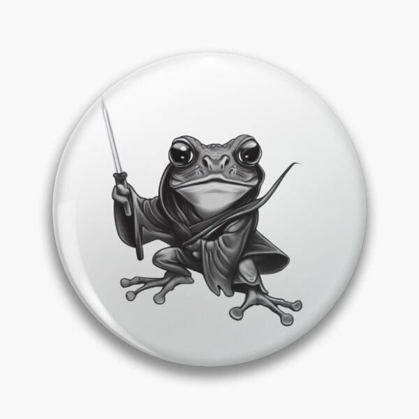 Item preview, Sword master frog designed and sold by GroundhogMs.