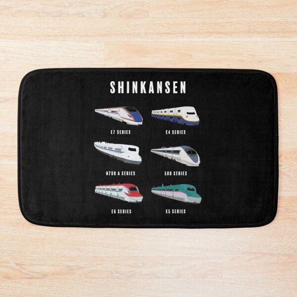 Item preview, Japanese Shinkansen Bullet Trains Artwork designed and sold by Lucasienne.