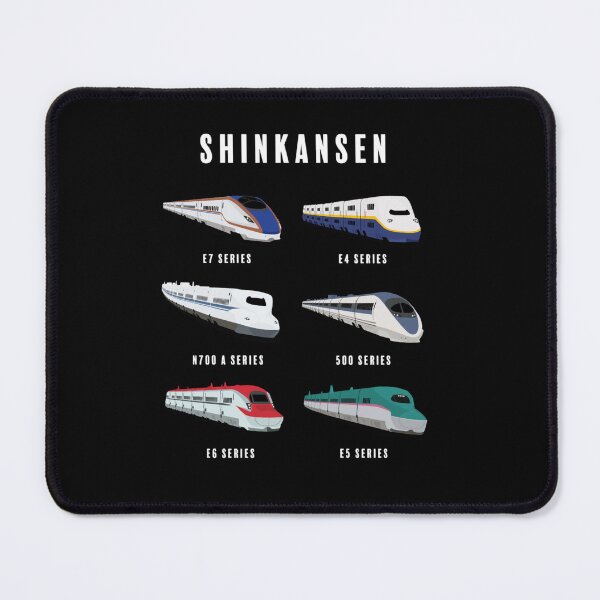 Item preview, Japanese Shinkansen Bullet Trains Artwork designed and sold by Lucasienne.