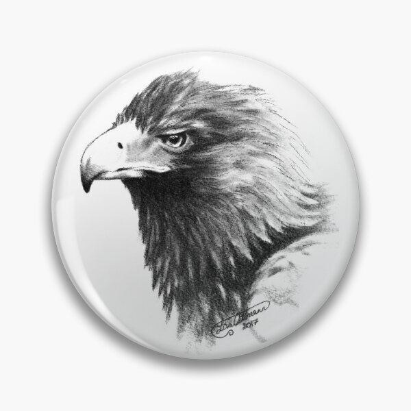 Item preview, Wedge-Tailed Eagle Head designed and sold by DittmannArts.