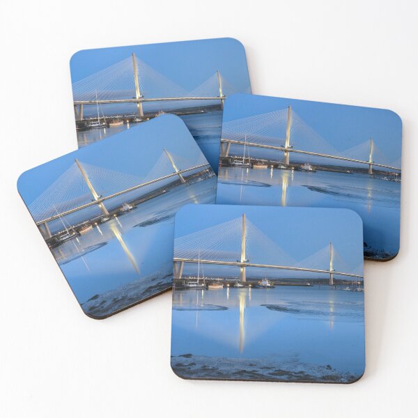 Item preview, Twilight reflections (Queenferry Crossing from South Queensferry) designed and sold by bitm2007.