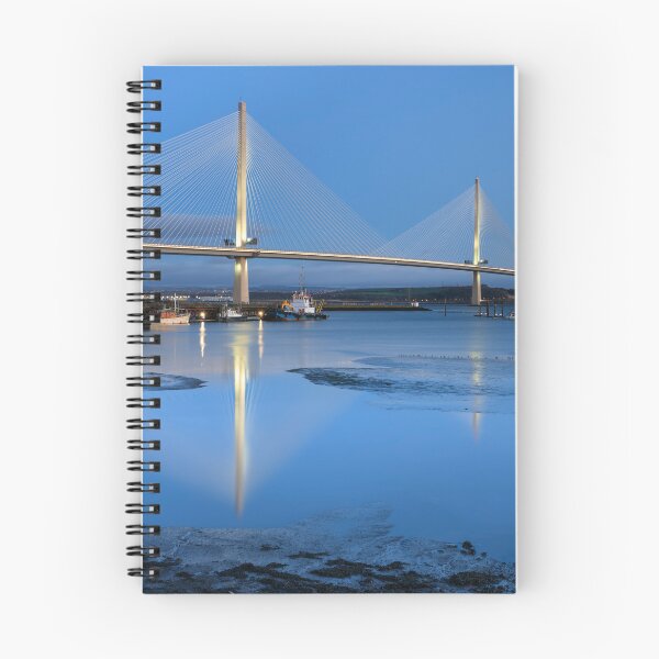 Item preview, Twilight reflections (Queenferry Crossing from South Queensferry) designed and sold by bitm2007.