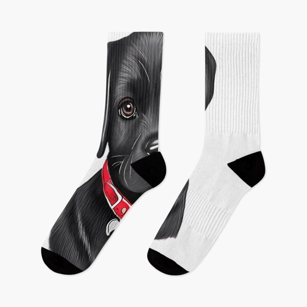 Item preview, Adorable black labrador retriever puppy designed and sold by Fantes.