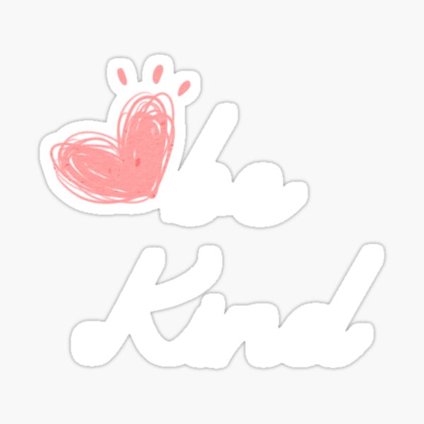 Item preview, Be kind and love - love and kind designed and sold by Funky  Fibers.