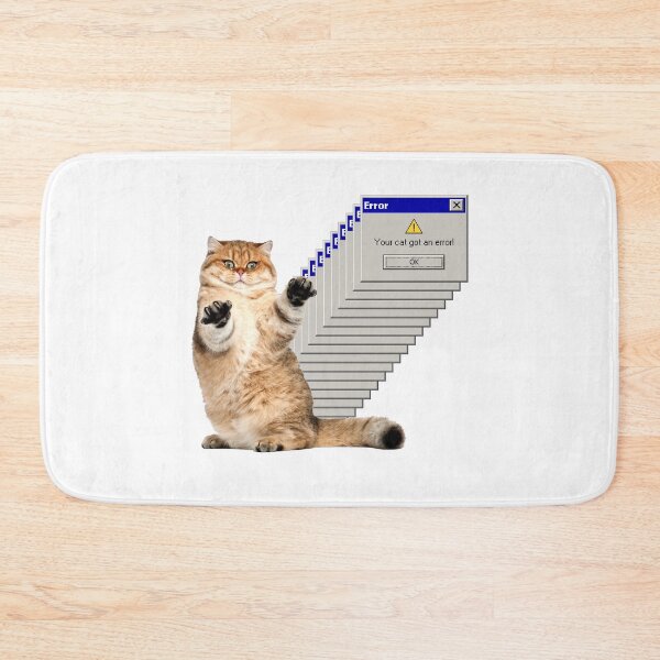 Artikelvorschau, Cat-Fehlermeldung entworfen und verkauft von monothatthat.