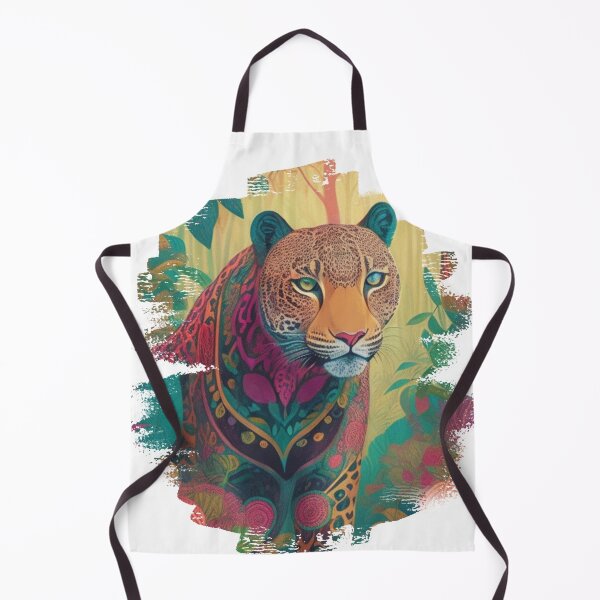 Item preview, Mandala jaguar in a colorful designed and sold by Mo-rx.