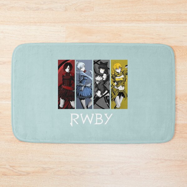 Item preview, four characters RWBY anime designed and sold by ZakariyaHarris.