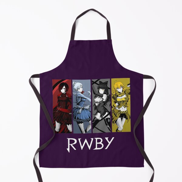 Item preview, four characters RWBY anime designed and sold by ZakariyaHarris.