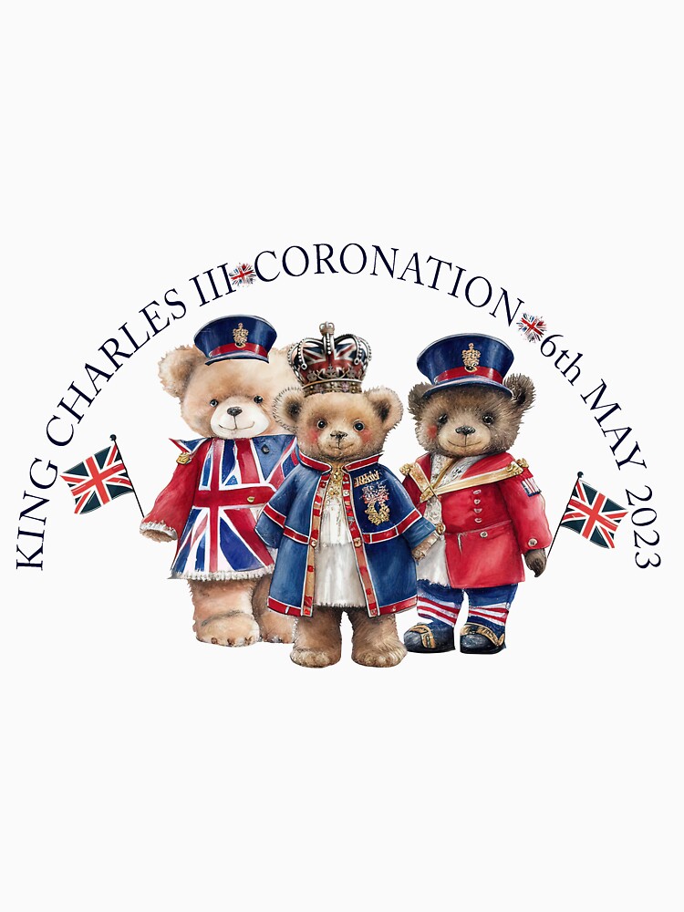 King Charles III Coronation Teddy Bear