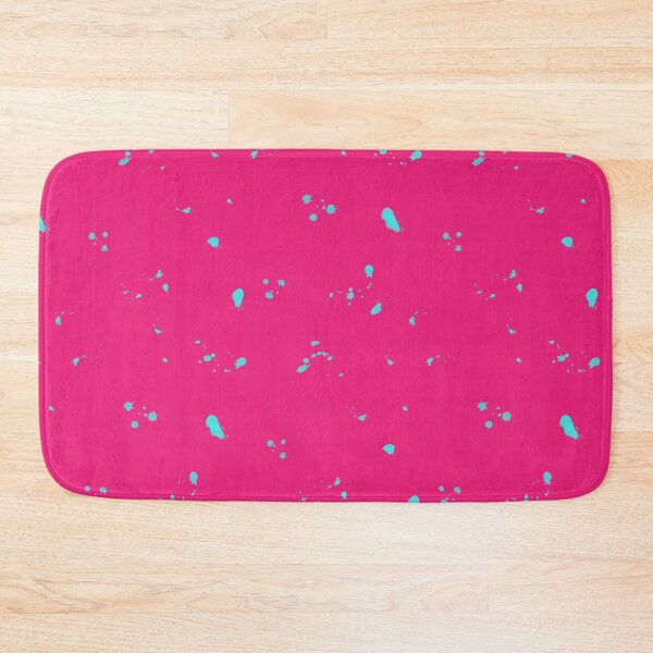 Item preview, Hot Pink and Teal Bright Paint Spatter designed and sold by Zab Butler Design.