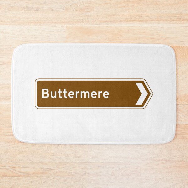 Item preview, Buttermere - The Lake District Tourist Sign designed and sold by Cumbria Guru.