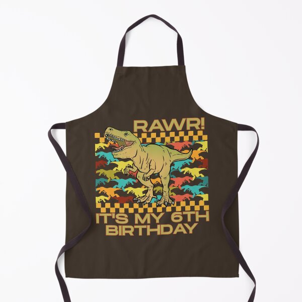 Artikelvorschau, 6. Geburtstag Dino Dinosaurier Rawr Kids entworfen und verkauft von SunfullyYours.