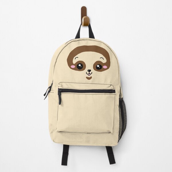 Item preview, Cute and happy sloth face for animal lovers designed and sold by pandakainen.