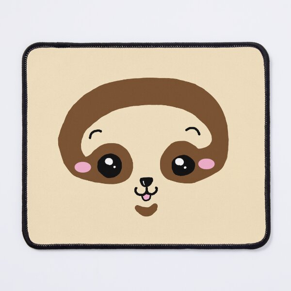 Item preview, Cute and happy sloth face for animal lovers designed and sold by pandakainen.