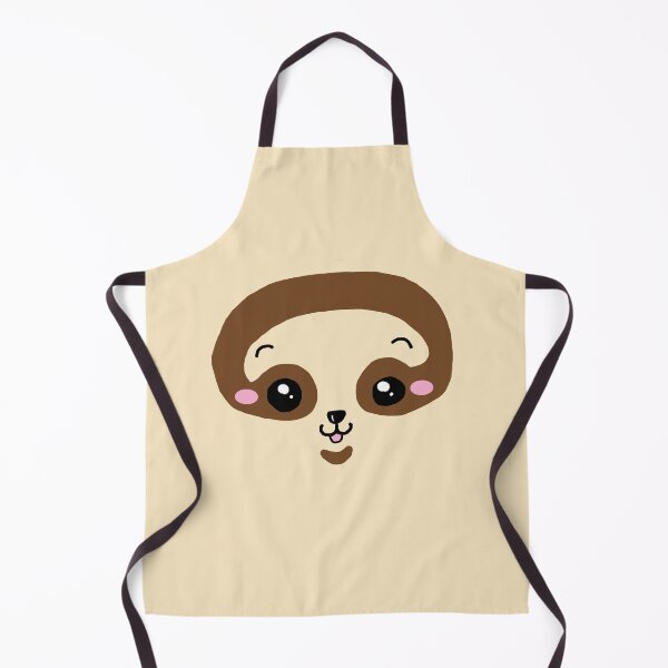 Item preview, Cute and happy sloth face for animal lovers designed and sold by pandakainen.
